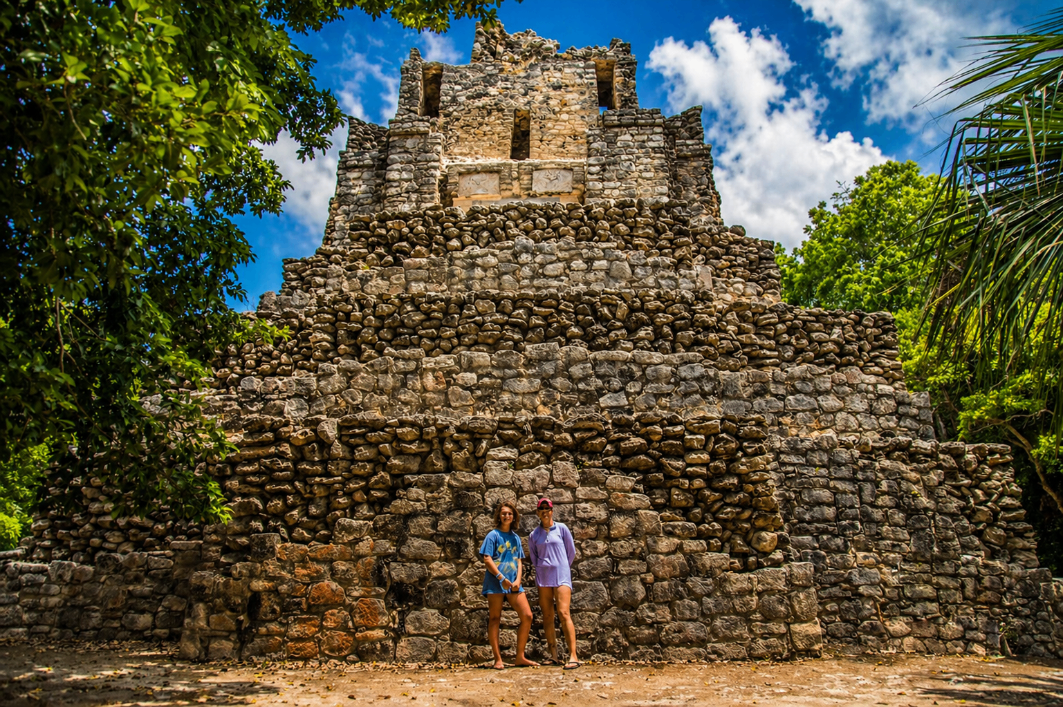 Muyil archaeological ruins